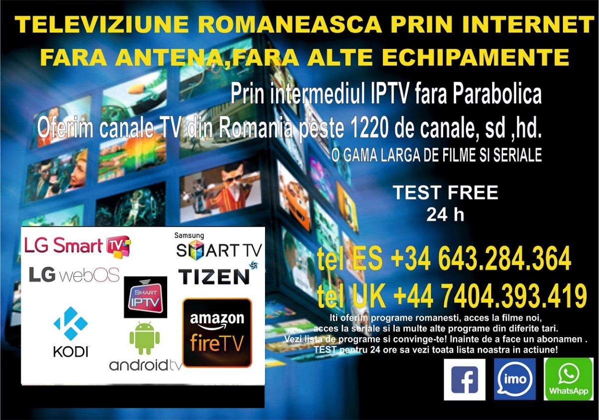Antene satelit montaj regraj contracte IPTV