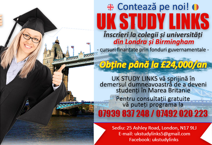 Obtine pana la £24,000/an daca studiezi in UK! Comision zero!